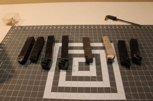 lot of machinist lathe indexable tool holders mill toolmaker