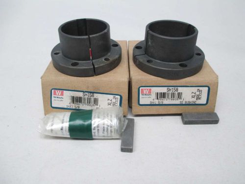 Lot 2 new tb woods sh158 shx1 5/8 sg bushing 1-5/8in bore d354994 for sale
