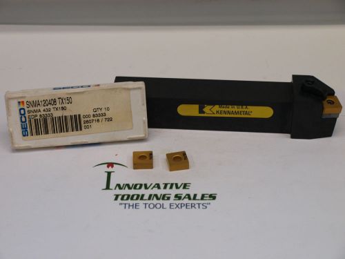Dsrnl 164 d toolholder kennametal brand w/10pcs snma 432 carbide insert tx150 for sale
