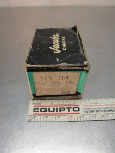 Nos jacobs no. 34 pn: s34 chuck sleeve for models 34, 34b, 34vr for sale
