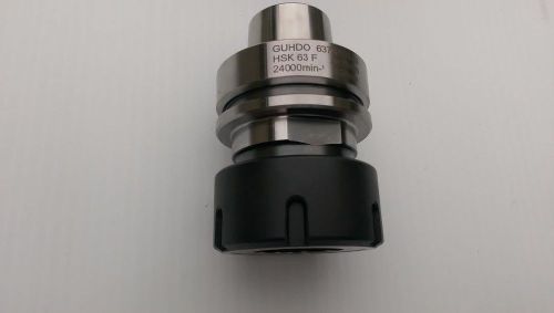 Guhdo cnc tool holders 6375.630.40 hsk 63f 24000 rpm 3-26mm er 40 for sale