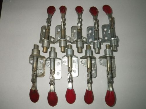 10 used de sta co model # 601 forward action straight-line toggle clamps i for sale