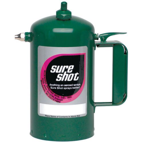 Sure shot sprayer steel interior,green exterior container size: 32 oz. for sale