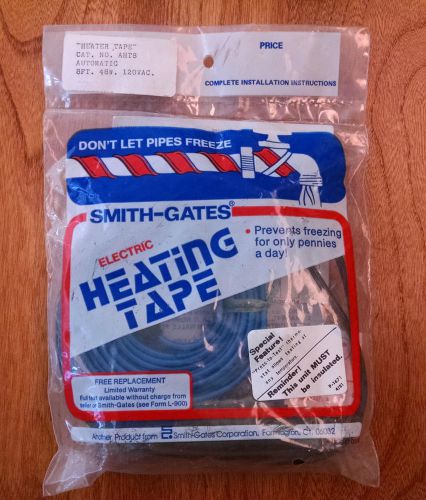 Smith gates 8&#039; 120vac electric pipe freeze protection cable (tape) for sale