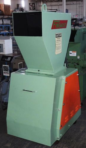 5HP Foremost Grinder Plastic Granulator Throat size:14.25&#034;x 10&#034;  Great Codition