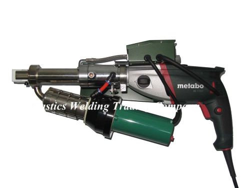 2014 new design with german metabo motor 1100w hand plastic extrusion machine for sale