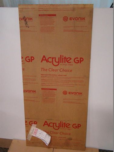 3/8&#034; Acrylite GP Acrylic Sheet Poly Methyl Methacrylate