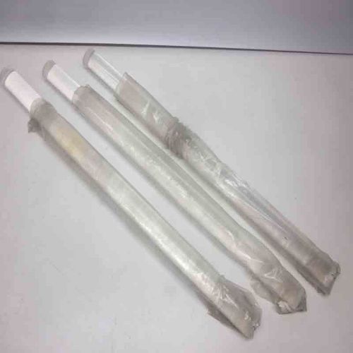 New 3 spartech townsend 1-1/2&#034;d x 26-3/4&#034;l clear acrylic cast plexiglass rods for sale