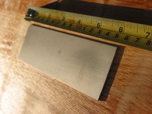 VT1-0 Grade 2 soft titanium sheet plate 14.6 x 4.0 cm, 1.0 mm thick
