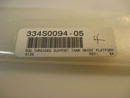 Threaded support rod, tank maint platform r126, 334s0094-05, lot of 4, new for sale