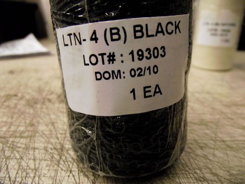 ICO-RALLY LTN-4 (B) BLACK, NYLON LACING CORD, w=0.050”. 500Yard Roll