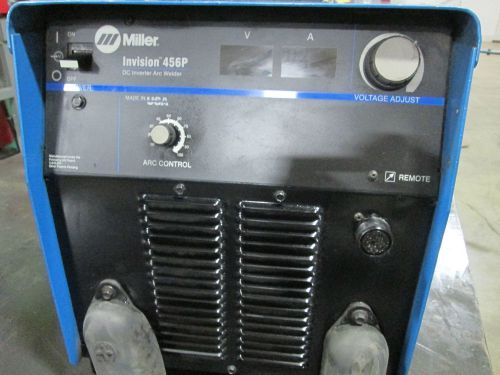(1) miller invision mig welding power unit - used - am13795d for sale