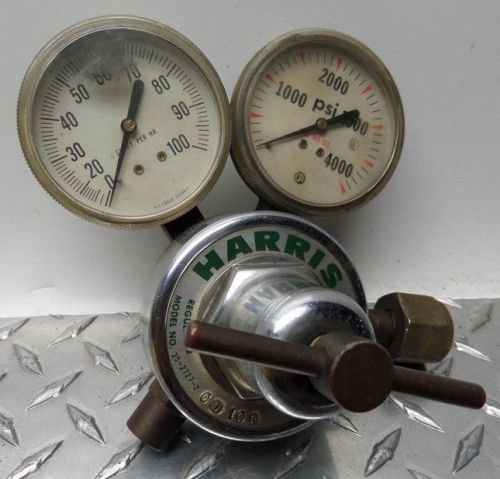 Harris 25-2727-2 regulator for oxygen acetylene welding for sale
