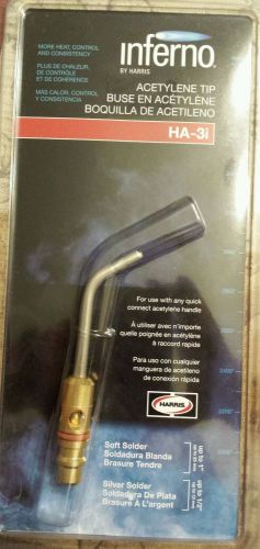 Harris inferno ha-3i a3 turbo torch quick connect extreme air acetylene tip for sale