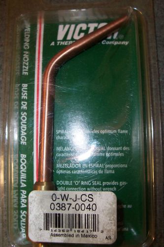 New Victor  310 Welding Nozzle 0387-0040 O-W-J-CS