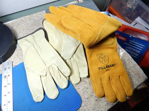 Tillman 35L Deerskin long cuff Leather Mig Welding Gloves, &amp; Regular Pig Skin?