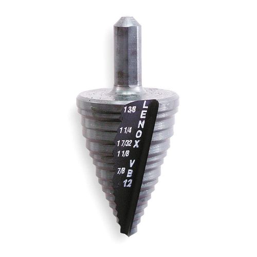 Hss step drill bit, 7/8 to 1-3/8 in 30912vb12 for sale