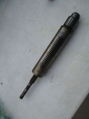 Quill / spindle assembly for vintage delta 17&#034; drill press, jt nose with chuck for sale