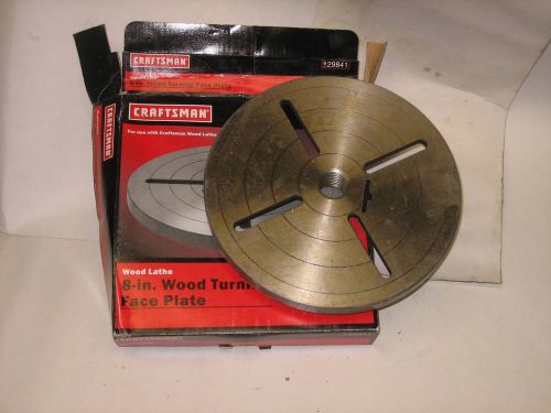 *new*  8&#034;  inch diameter faceplate, 1&#034; x 8tpi for sale