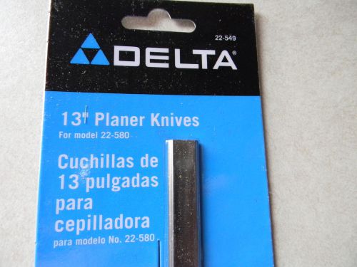 Delta 13&#034; portable planer knives, 22-549 2 knife set for the 22-580 and others
