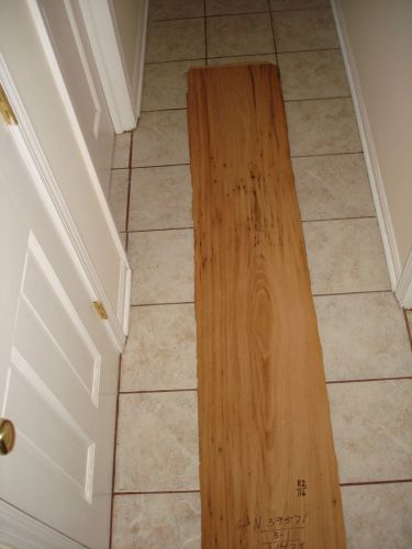 One  rare american wormy chestnut wood veneer  15&#039;&#039; x 80&#039;&#039;  1/28 or .0357 for sale