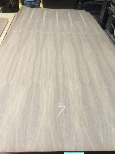 Wood veneer walnut 48x98 1pcs total 10mil paper backed  &#034;exotic&#034; stock #3 for sale