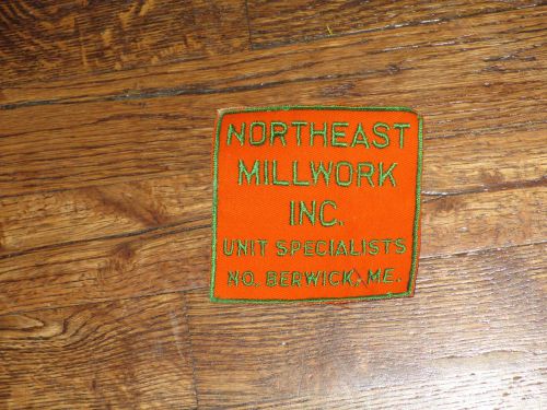 no.berwick maine, northeast millwork,unit speicalists,patch, new old stock,60&#039;s