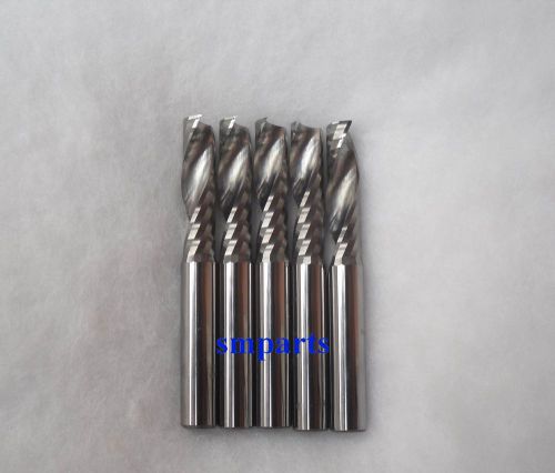 5 aluminium cutting single flute CNC router bits 6x22mm