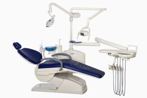 New Dental Unit Chair E5 Model Hard Leather Computer Controlled FDA CE