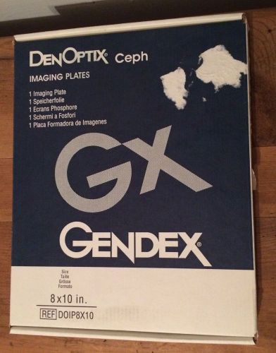 NEW 2010 Gendex Denoptix Ceph Dental Imaging Plate 8 x 10 - Free 3-Day Shipping
