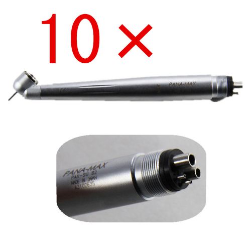 10xNSK Pana Max Dental Surgical 45 Degree High Speed Handpiece push button 4Hole