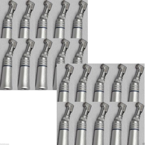 20x DENTISTA LATCH CONTRA ANGLE LOW SPEED HANDPIECE kit E-type air motor