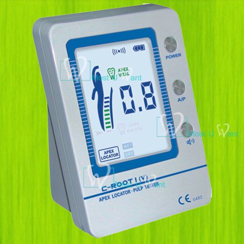 Dental coxo croot iv 2in1 endodontic root canal meter apex locator &amp; pulp tester for sale