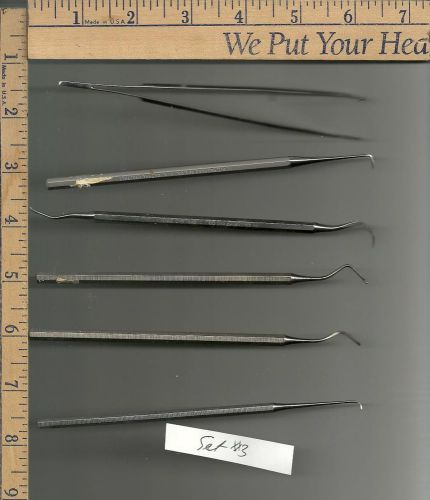 lot # 3 dental tools for collectables and crafts see photo&#039;s and description