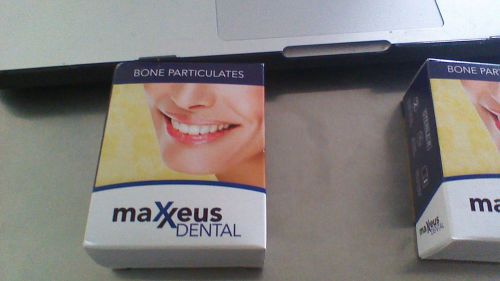 0.25cc  Maxxeus Dental Bone Graft Particulates Corticocancellous 0.25-1mm