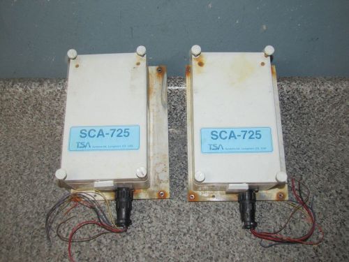 TSA Single channel analyzer model SCA-725 LOT OF TWO