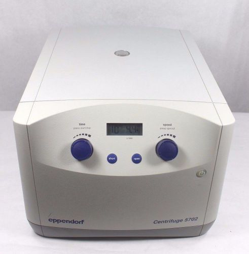 Eppendorf 5702 Centrifuge w/ Rotor A-4-38 &amp; 4x Swing-Bucket