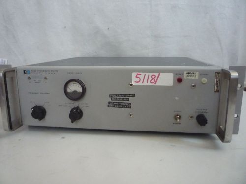 Hp 5110b synthesizer driver ( item # 5110/13) for sale