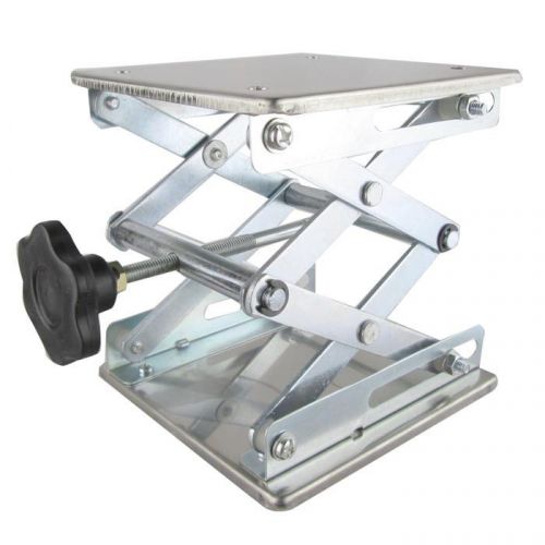 New 6&#034; stainless steel  lab jack lab-lift lifting platforms stand rack scissor for sale