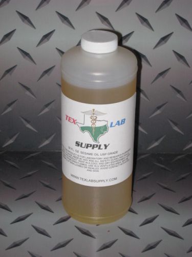 Tex Lab Supply 32 Fl. Oz. Sesame Oil USP Grade - Sterile