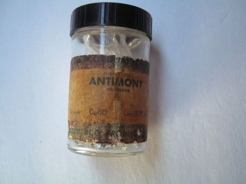 high purity antimony metal