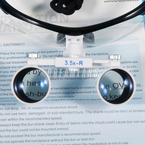 New Dental 3.5X-420 Loupe Binocular Magnifier Lens Glasses Magnifying medical H