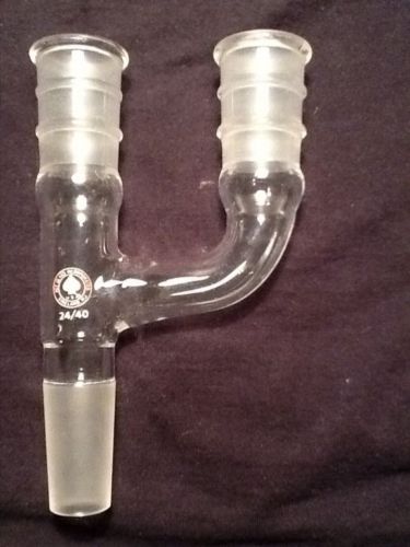 Ace glass claisen adapter 24/40 joints for sale