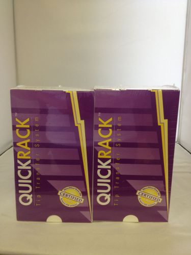 QuickRack Tip Transfer System (2 Pack) 96 1.2mL Tip System NIB