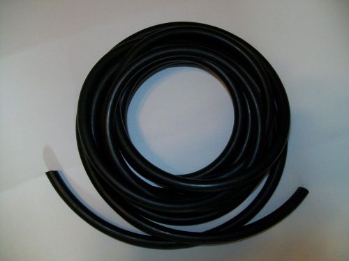 50 feet 1/2&#034; i.d x 1/16&#034; w x 5/8&#034; o.d surgical latex rubber tubing  black for sale