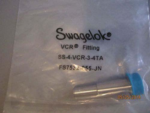 SWAGELOK 1/4&#034; MALE VCR GLAND #SS-4-VCR-3-4TA LOT OF 12