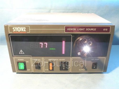 Storz 615 endoscopy xenon light source with air for sale