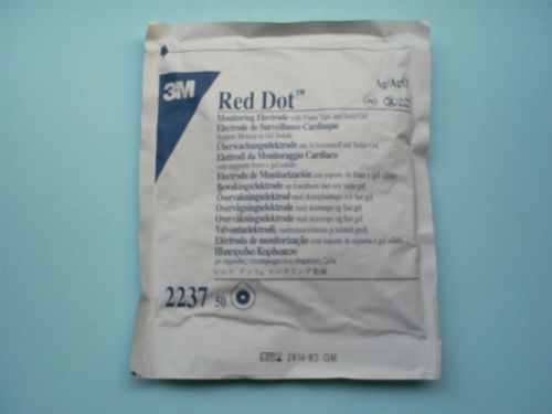 New product  3m™ red dot™ foam monitoring electrodes (2237) exp : 06/2016 for sale