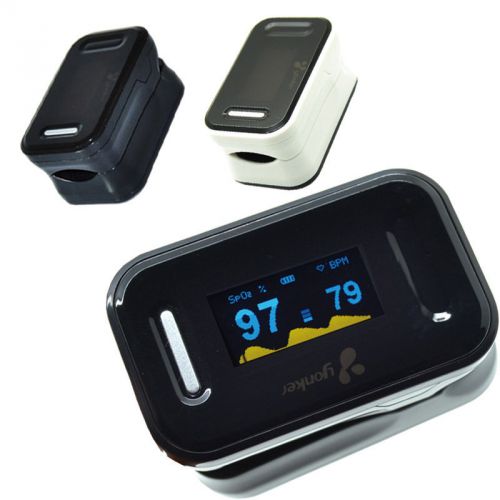 Portable Finger Pulse Oximeter Blood Oxygen SpO2 Oximetro Monitor FDA OLED alarm