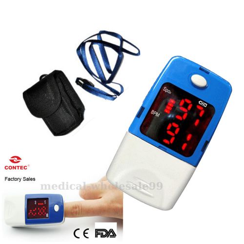 7-12 To USA LED Fingertip Pulse Oximeter Blood Oxygen Tester SpO2 Monitor CE